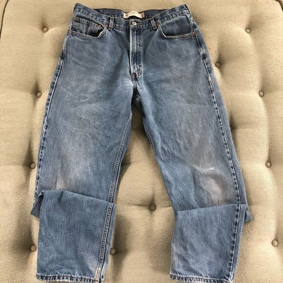 Levi’s 550 Relaxed Fit Jeans 100% Cotton 2006 36 - Picture 2 of 11